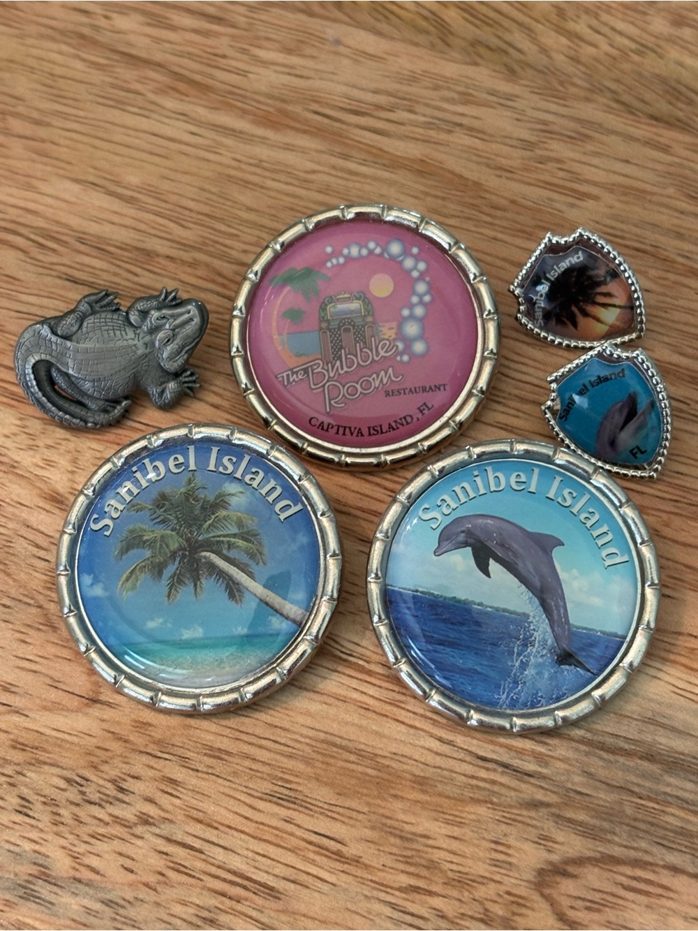 Sanibel Island Bubble room captiva Florida pin bundle